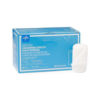 Bandage Sof-Form 2x75" Gauze Rayon Polyester Blend LF Sterile 12/Bx, 8 BX/CA - Surgical Supplies NY